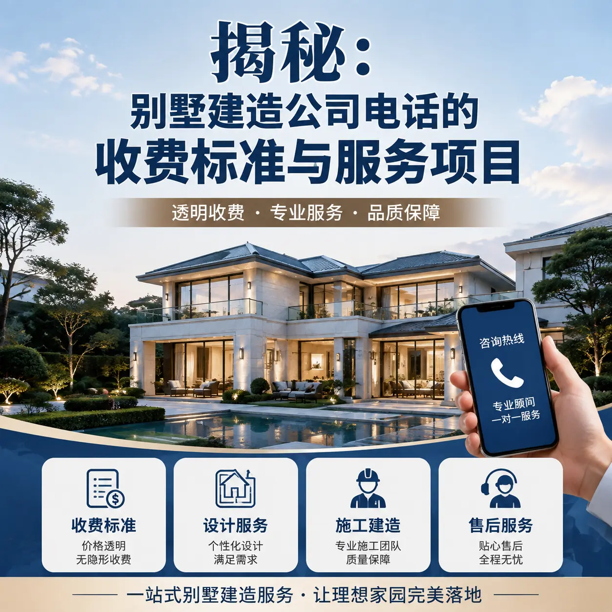 揭秘：镇远别墅建造公司电话的收费标准与服务项目