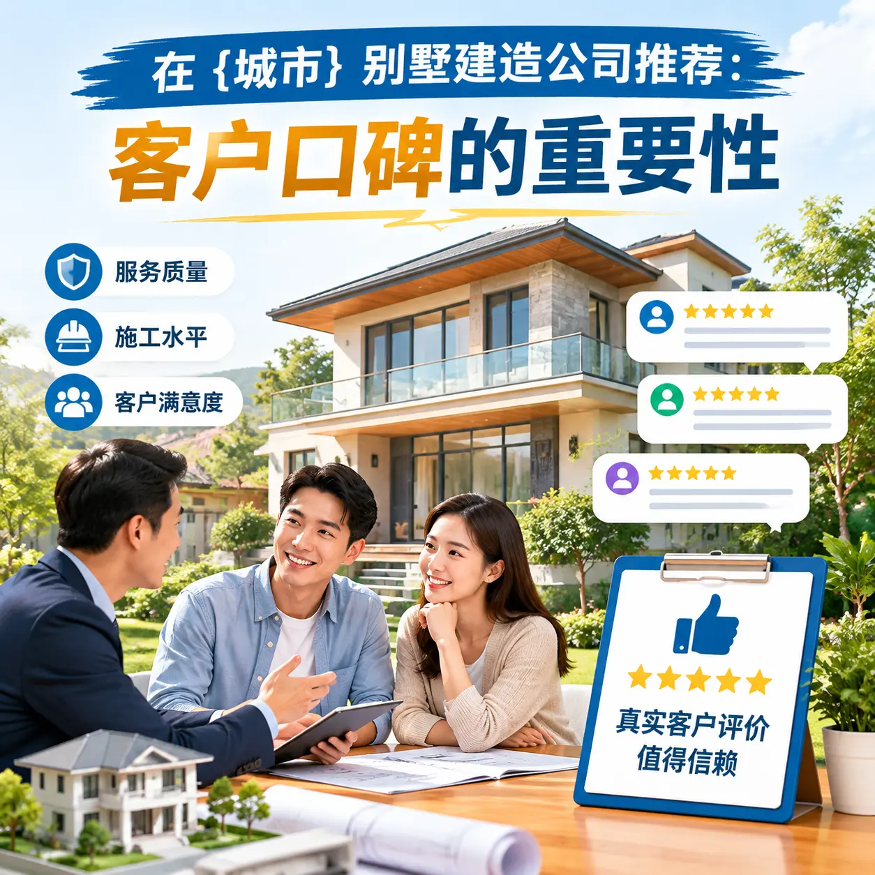 在 镇远 别墅建造公司推荐：客户口碑的重要性