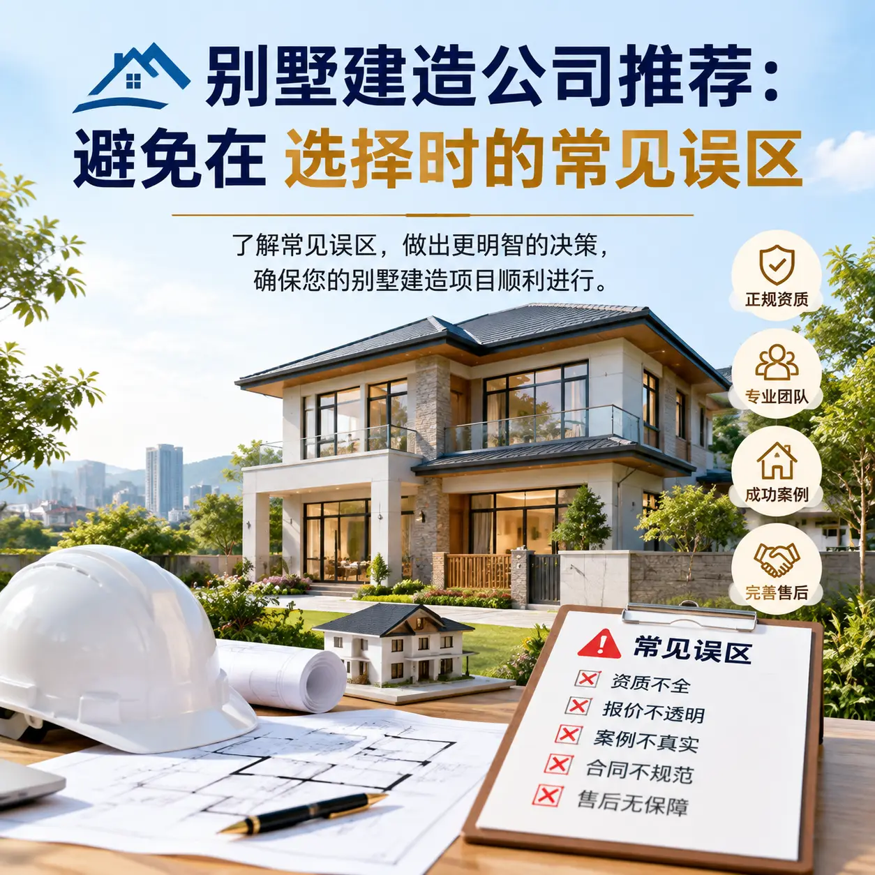 别墅建造公司推荐：避免在 镇远 选择时的常见误区