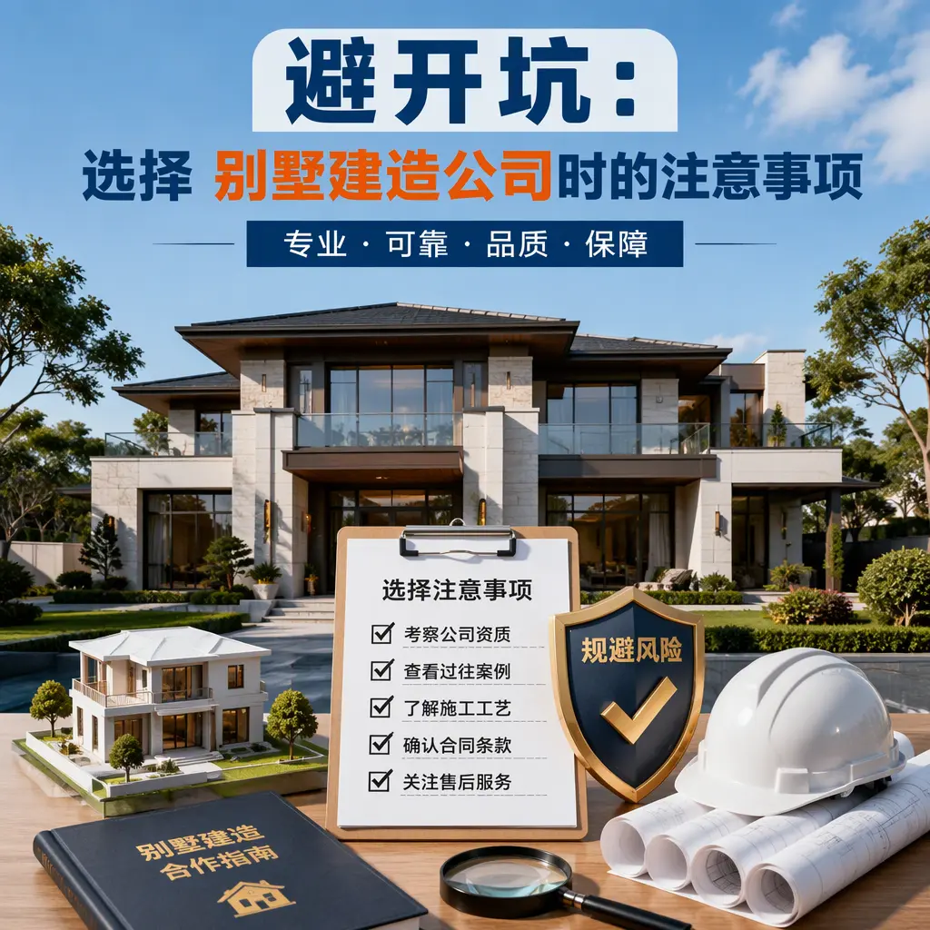 避开坑:选择 镇远 别墅建造公司时的注意事项