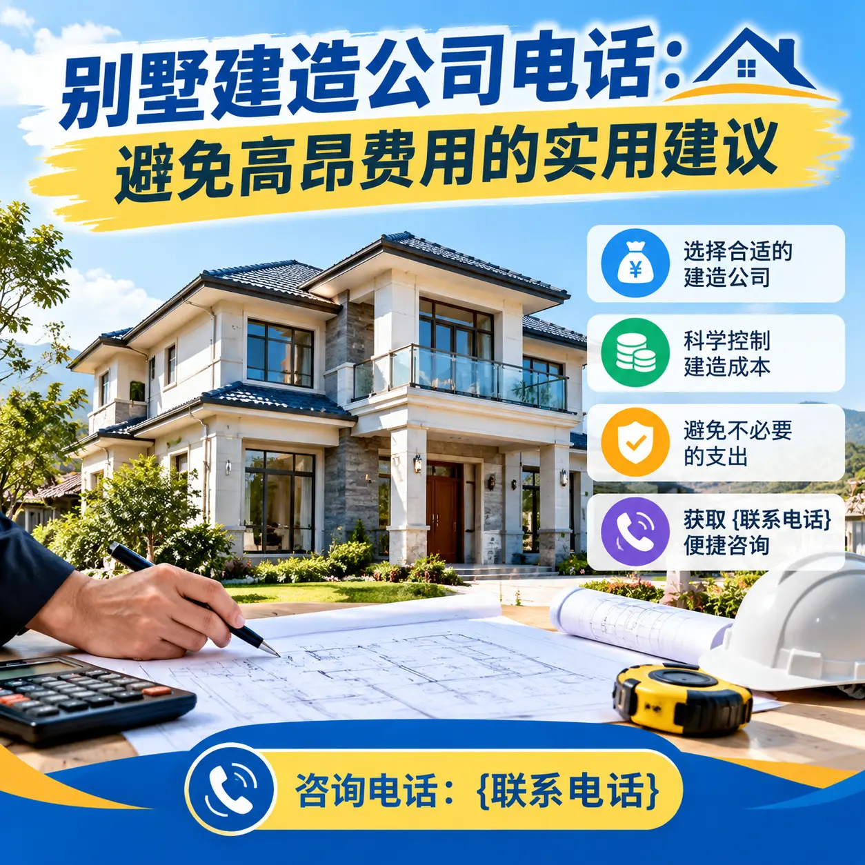 镇远别墅建造公司电话:避免高昂费用的实用建议