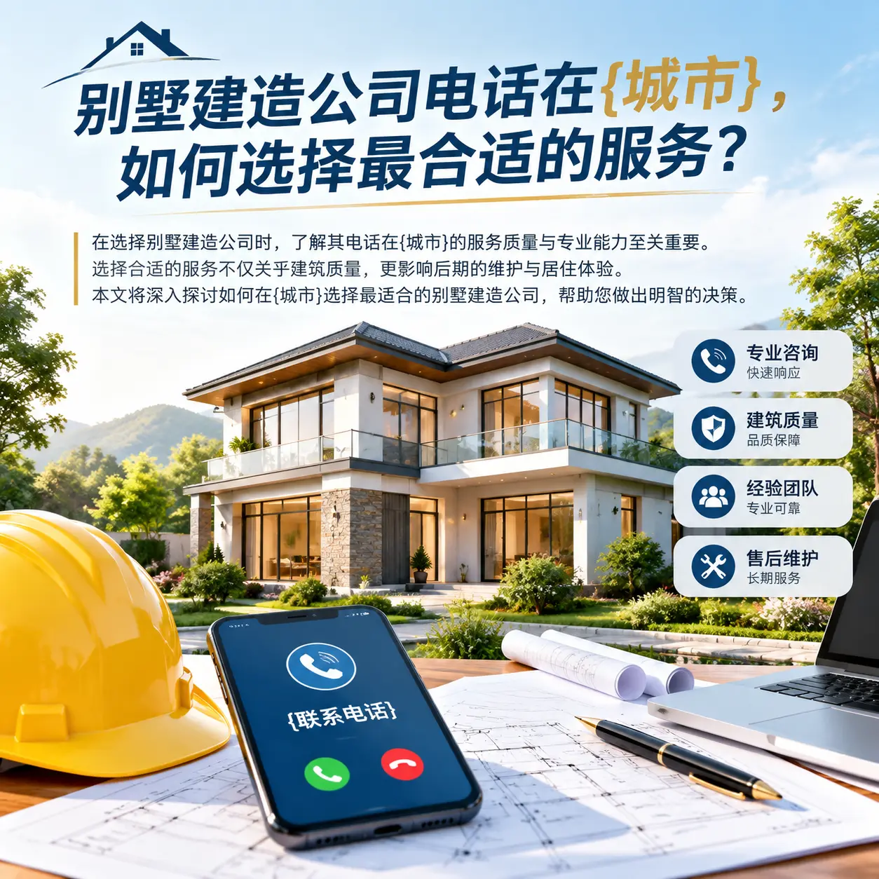别墅建造公司电话在镇远,如何选择最合适的服务?