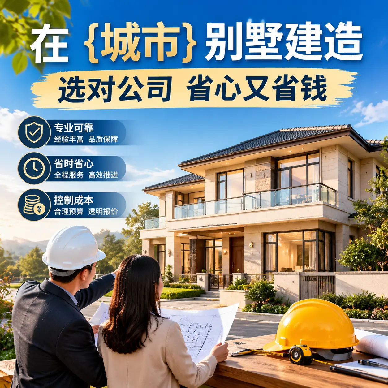 在 镇远 别墅建造，选对公司省心又省钱