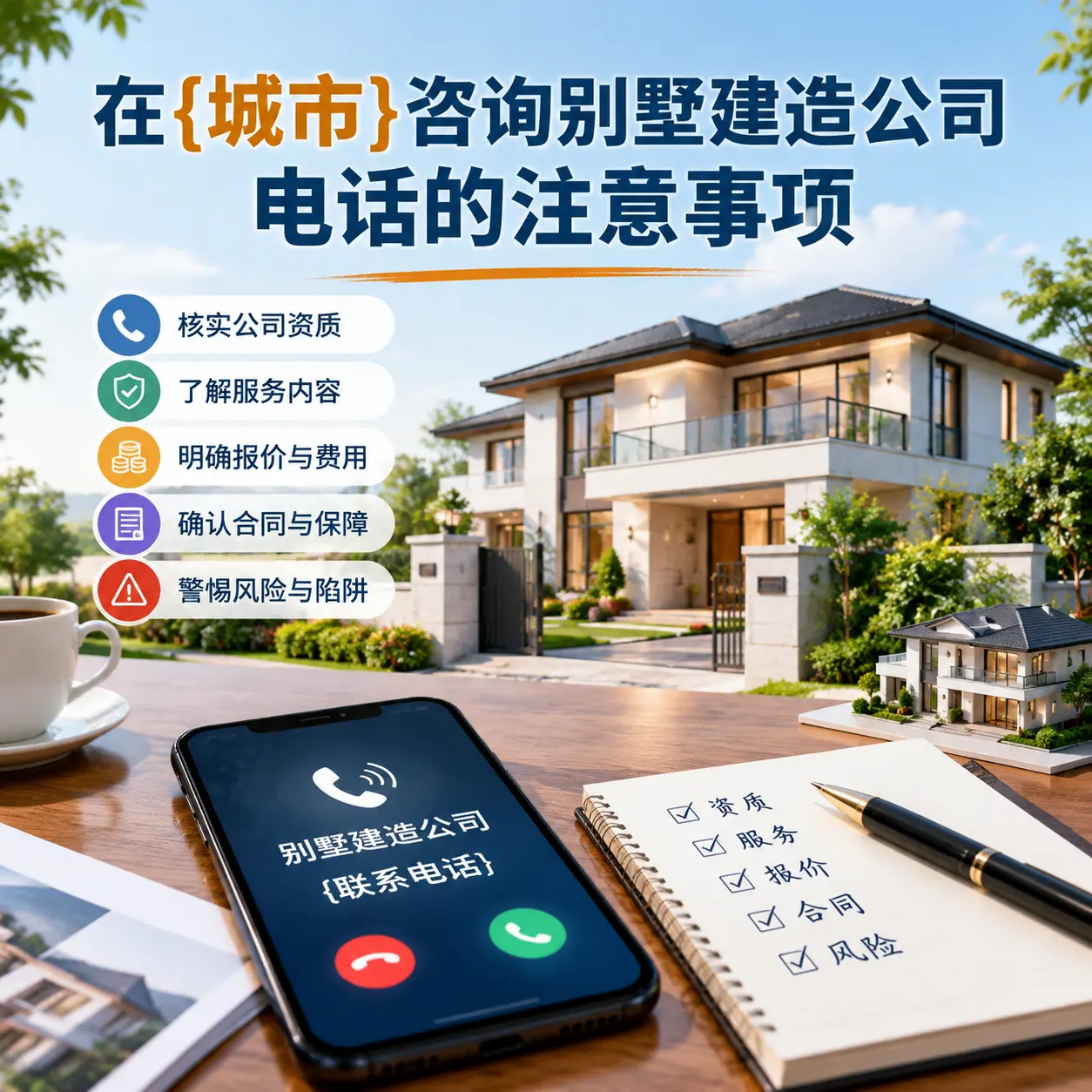在镇远咨询别墅建造公司电话的注意事项