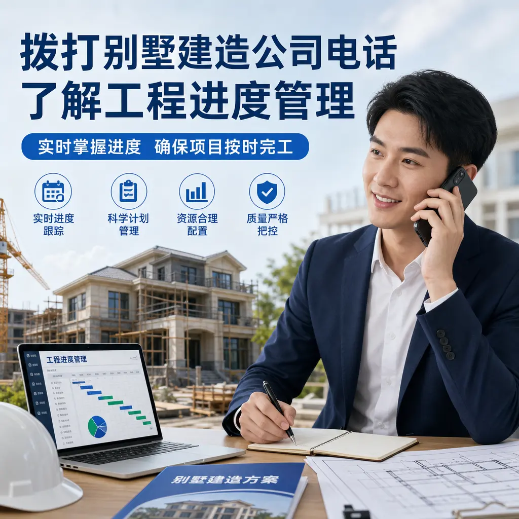 拨打镇远别墅建造公司电话,了解工程进度管理