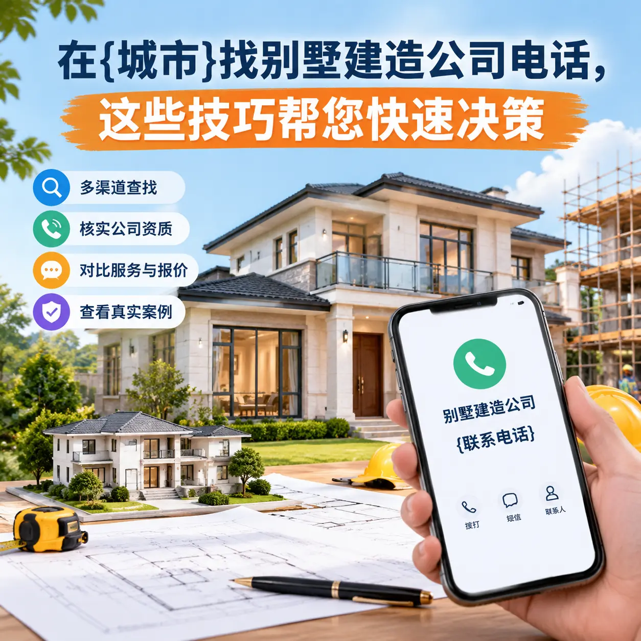 在镇远找别墅建造公司电话,这些技巧帮您快速决策