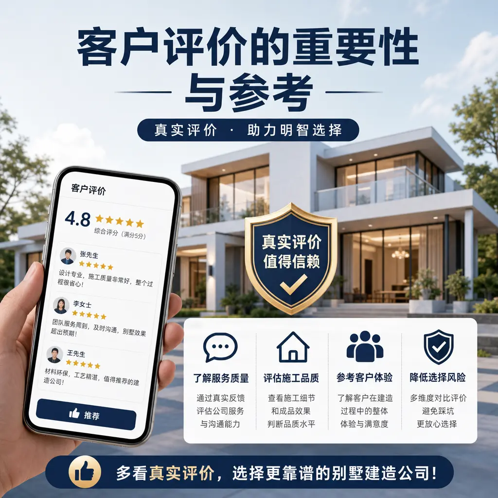 别墅建造公司推荐:客户评价的重要性与参考