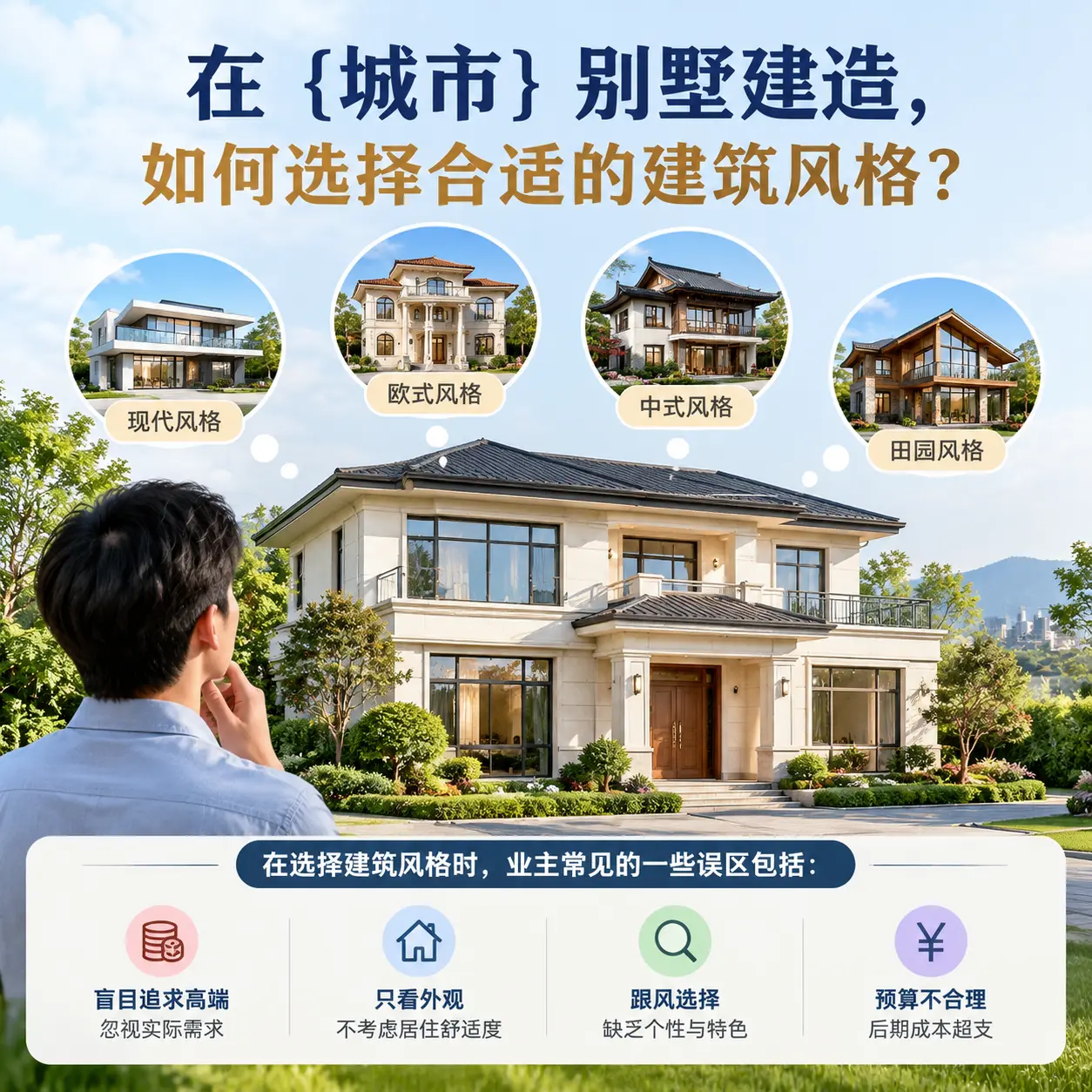 在 镇远 别墅建造，如何选择合适的建筑风格？