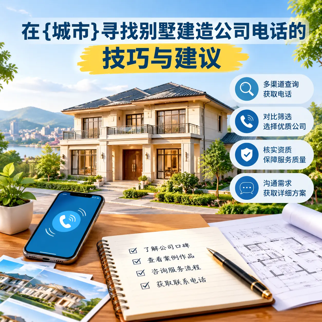 在镇远寻找别墅建造公司电话的技巧与建议
