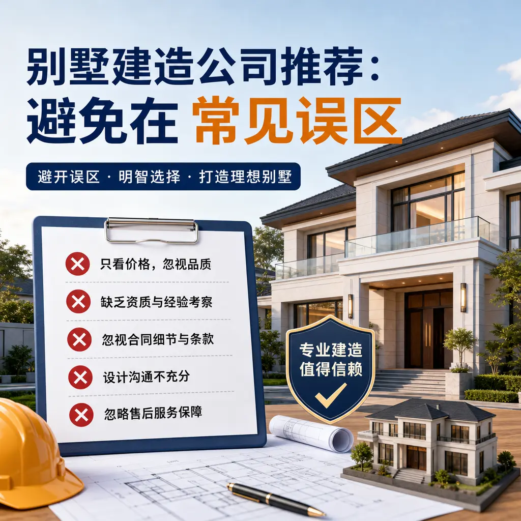 别墅建造公司推荐:避免在 镇远 的常见误区