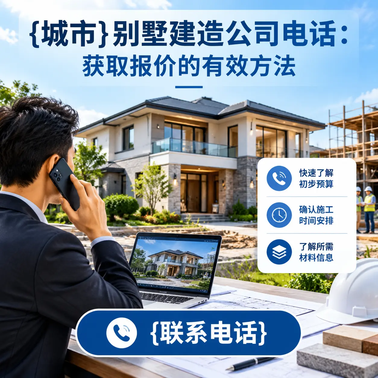 镇远别墅建造公司电话：获取报价的有效方法