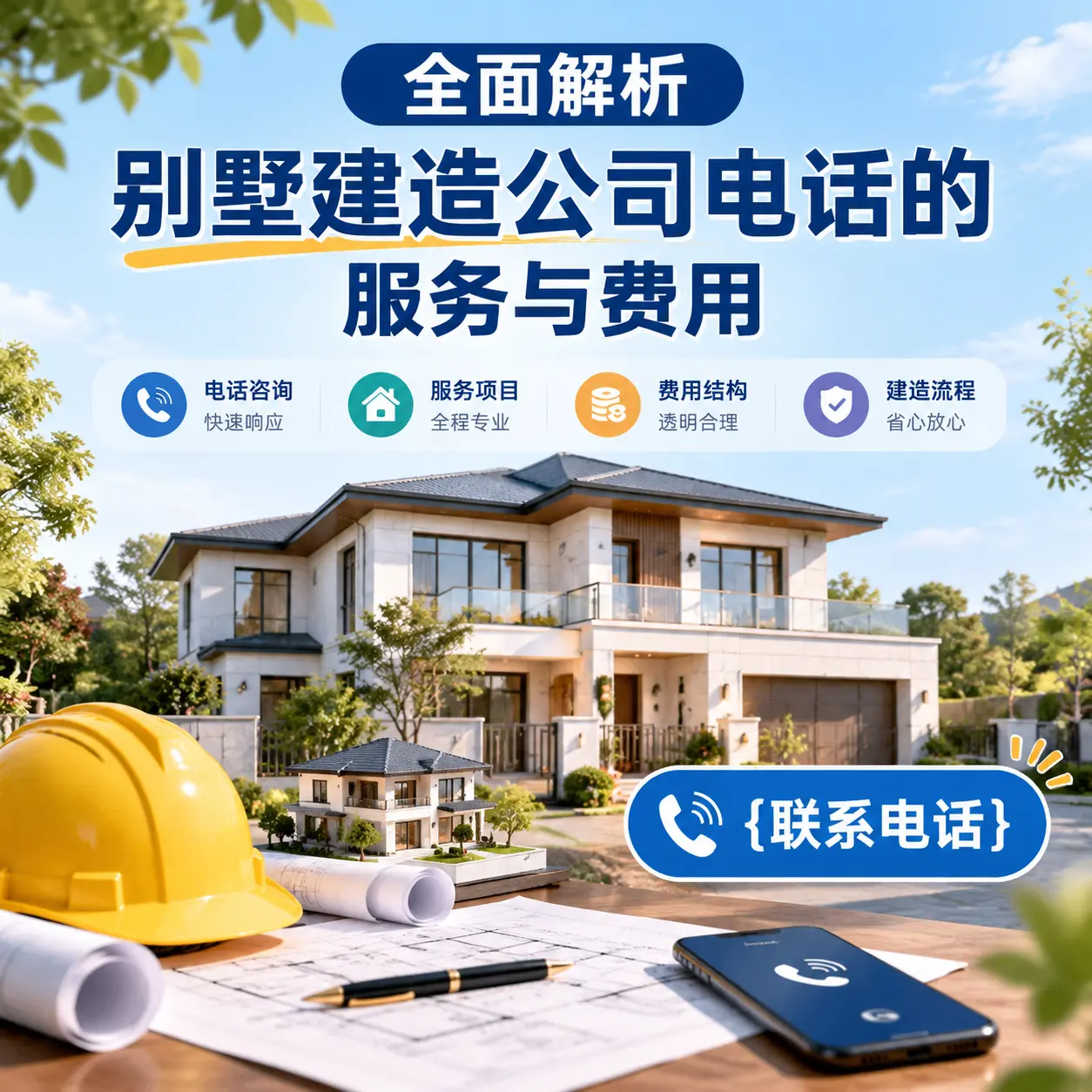 全面解析镇远别墅建造公司电话的服务与费用